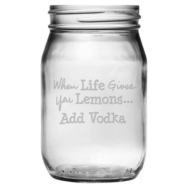 Susquehanna Glass 4 Piece 16oz. Glass Mason Jar Glassware Set Wayfair